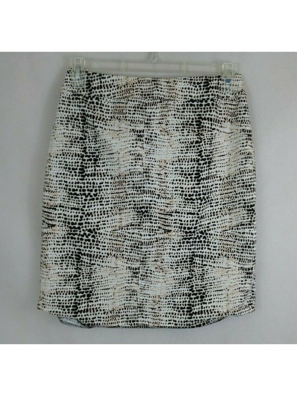 Valerie Bertinelli Pencil Skirt With Snakeskin Design Size 8
